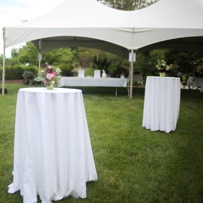 Chapiteau pour une réception de mariage